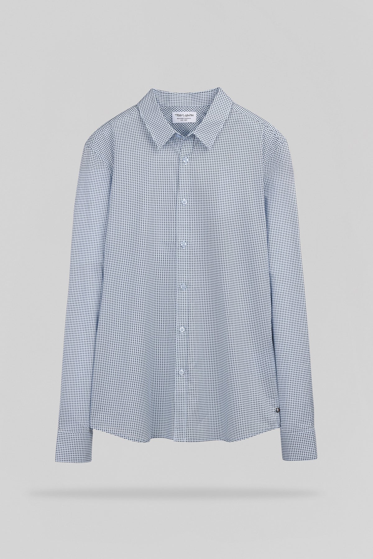 Chemise cintrée imprimée CARTON ML PASTEL BLUE - 1