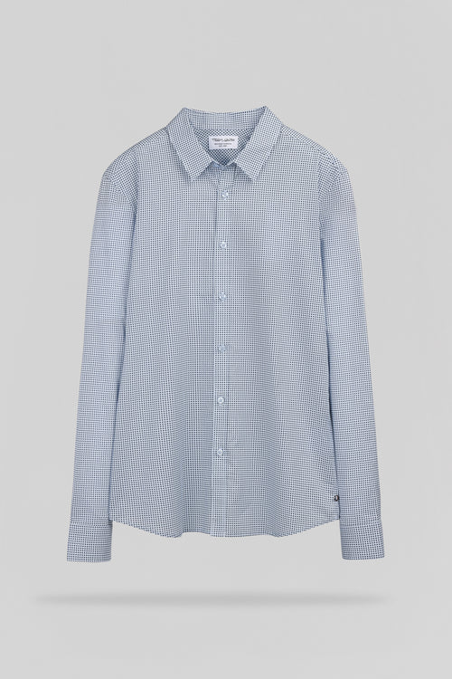 Chemise cintrée imprimée CARTON ML PASTEL BLUE - 1