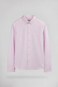 Chemise droite à rayures C-STANLEY ML PINK SHIRT - 1