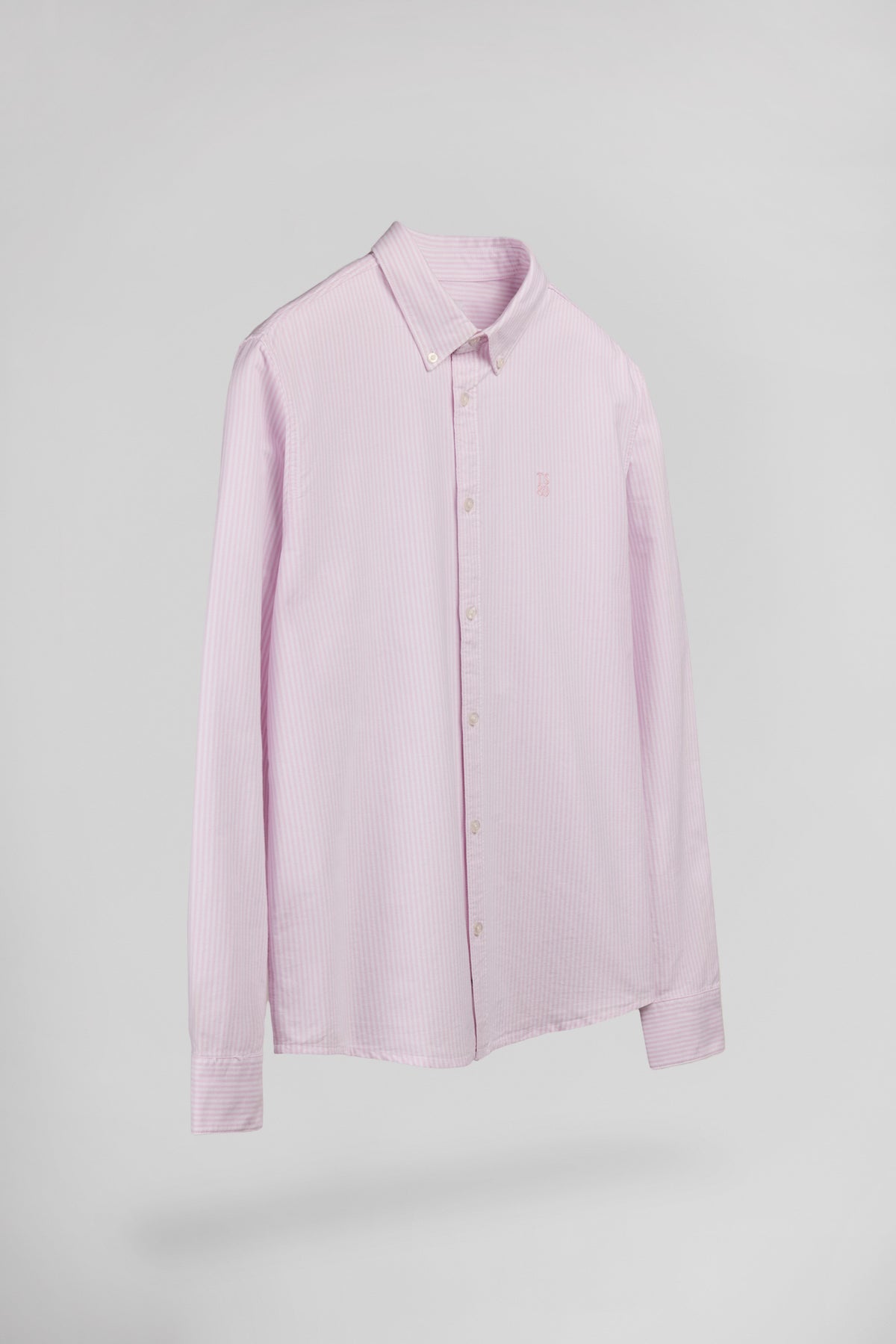 Chemise droite à rayures C-STANLEY ML PINK SHIRT - 2