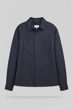 Chemise droite manches longues C-FELIX ML DARK NAVY - 1