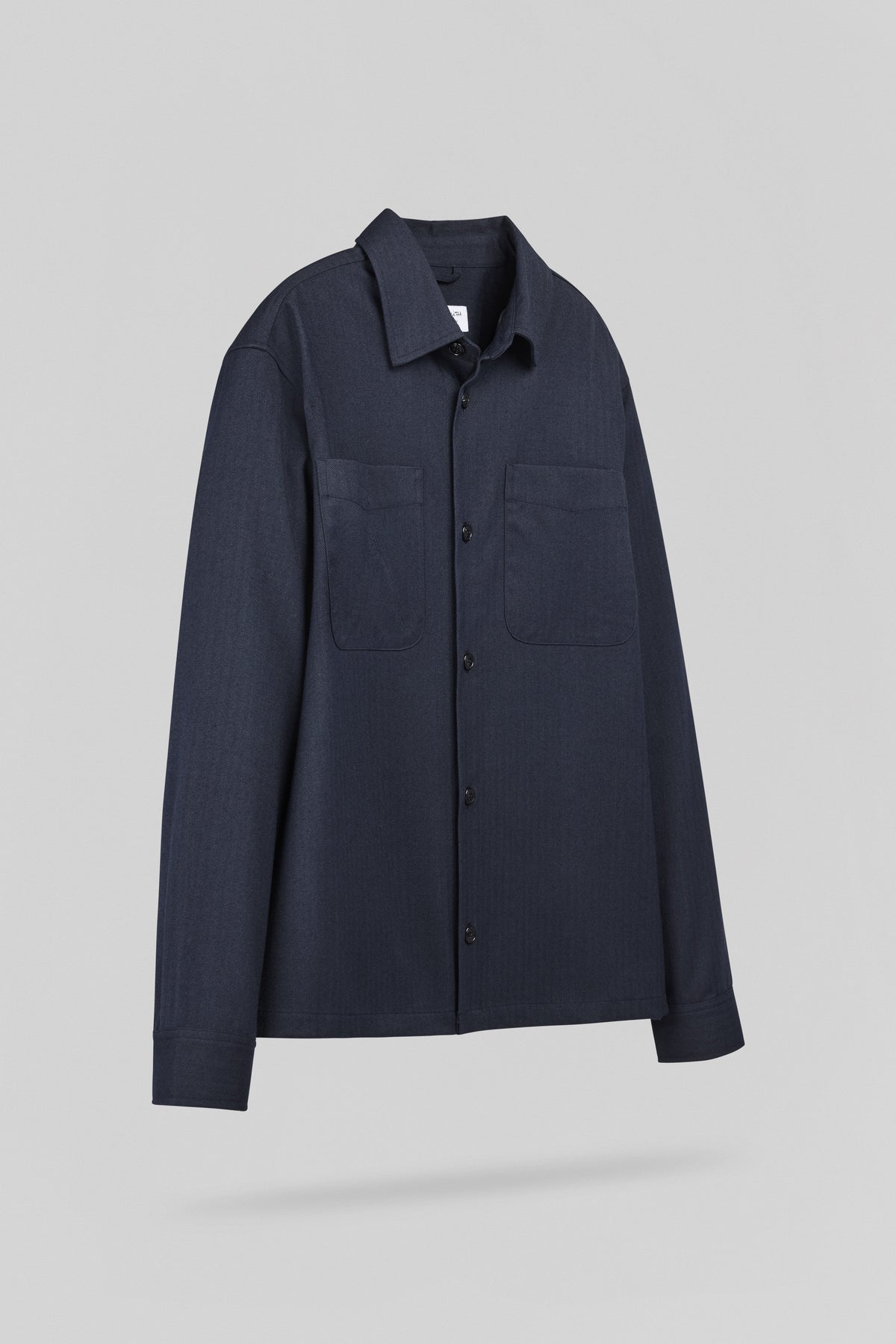 Chemise droite manches longues C-FELIX ML DARK NAVY - 2