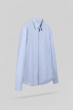 Chemise texturée C-DOBBY ML PASTEL BLUE - 2