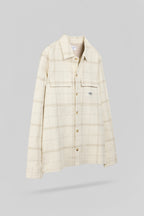 Chemise à carreaux C-LUIS ML CREAM - 2