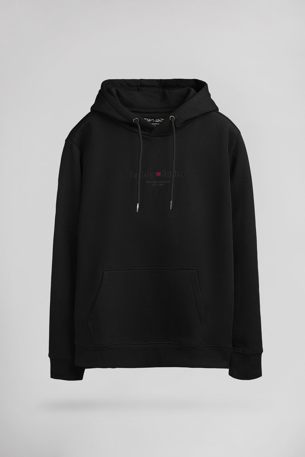 Sweat à capuche S-JIM HOODY NOIR - 1