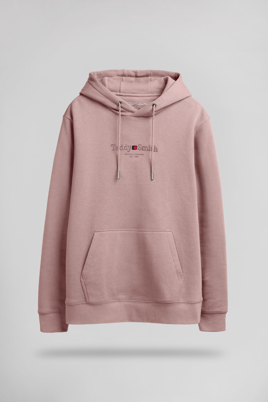 Sweat à capuche S-JIM HOODY WOOD ROSE - 1
