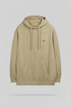 Sweat S-NATEO HOODY WOLF BEIGE - 1