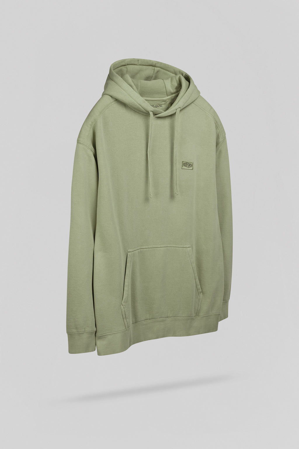 Sweat ample à capuche S-NATEO HOODY BLEACH KAKI - 2