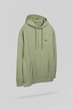 Sweat ample à capuche S-NATEO HOODY BLEACH KAKI - 2