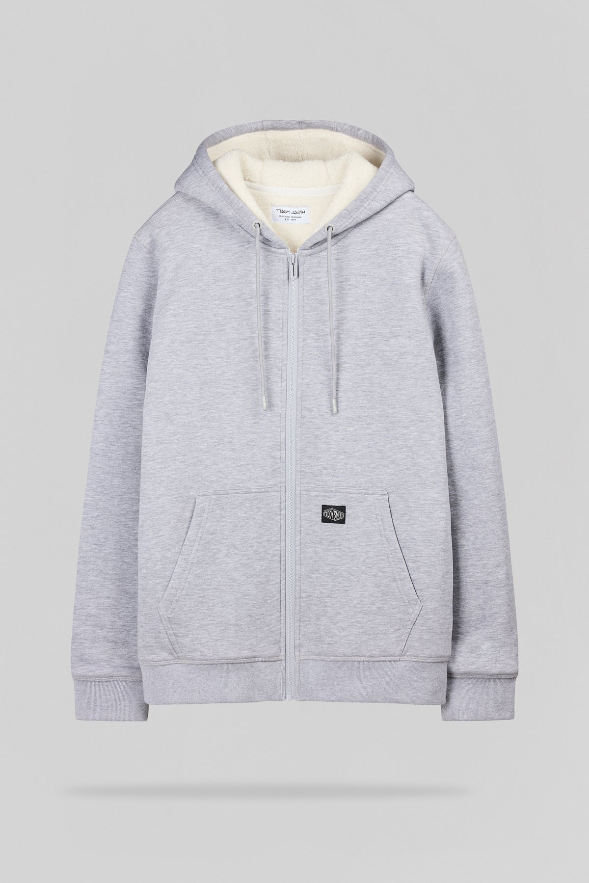 Gilet intérieur sherpa G-ONY HOODY ZIP GRIS CHINE - 1