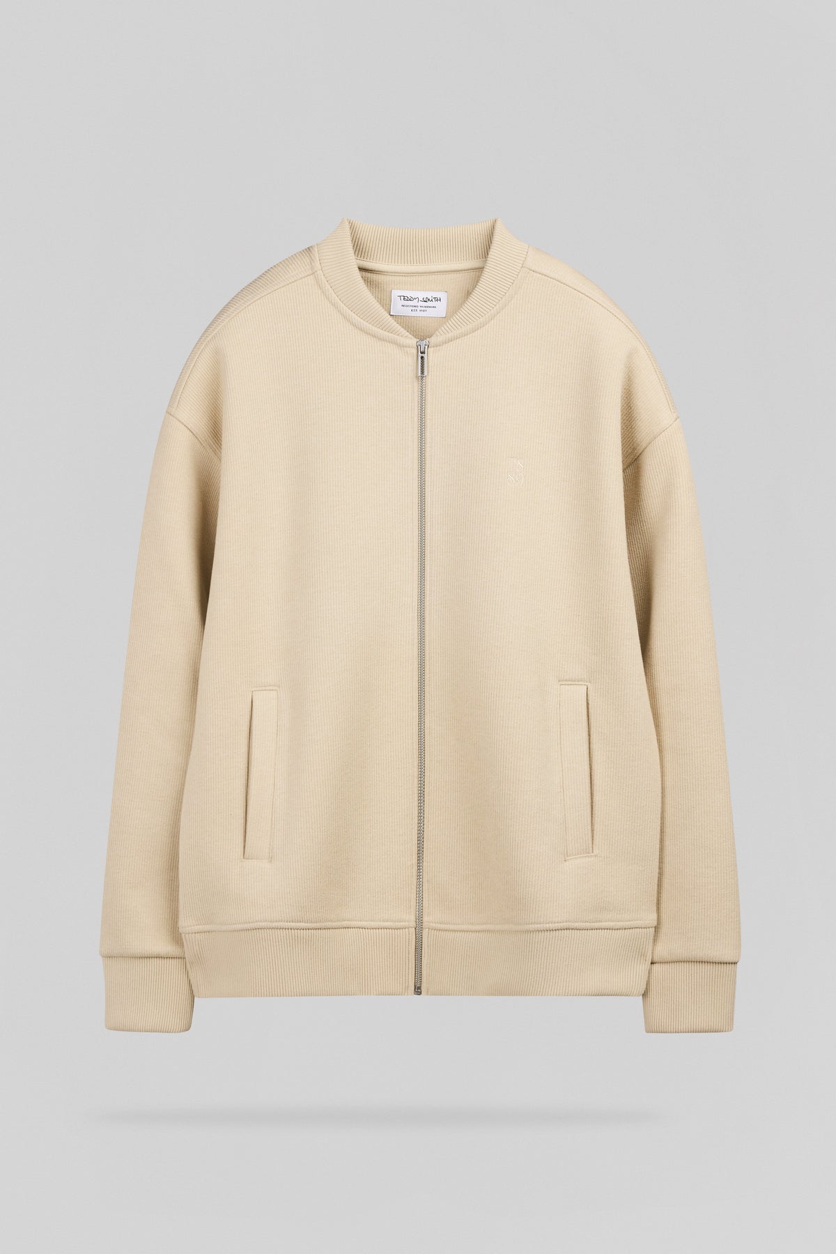 Gilet zippé manches longues G-LAURIO BEIGE - 1