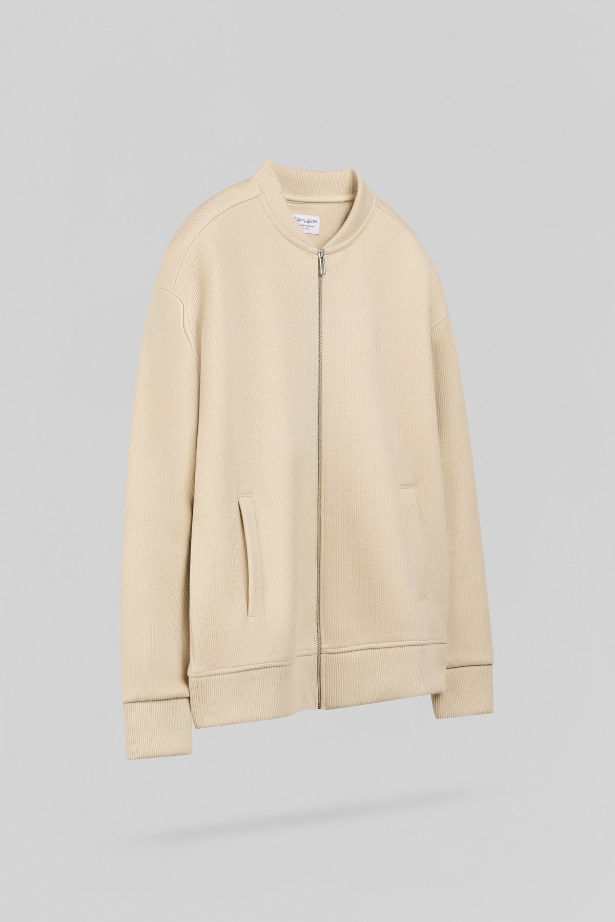 Gilet zippé manches longues G-LAURIO BEIGE - 2