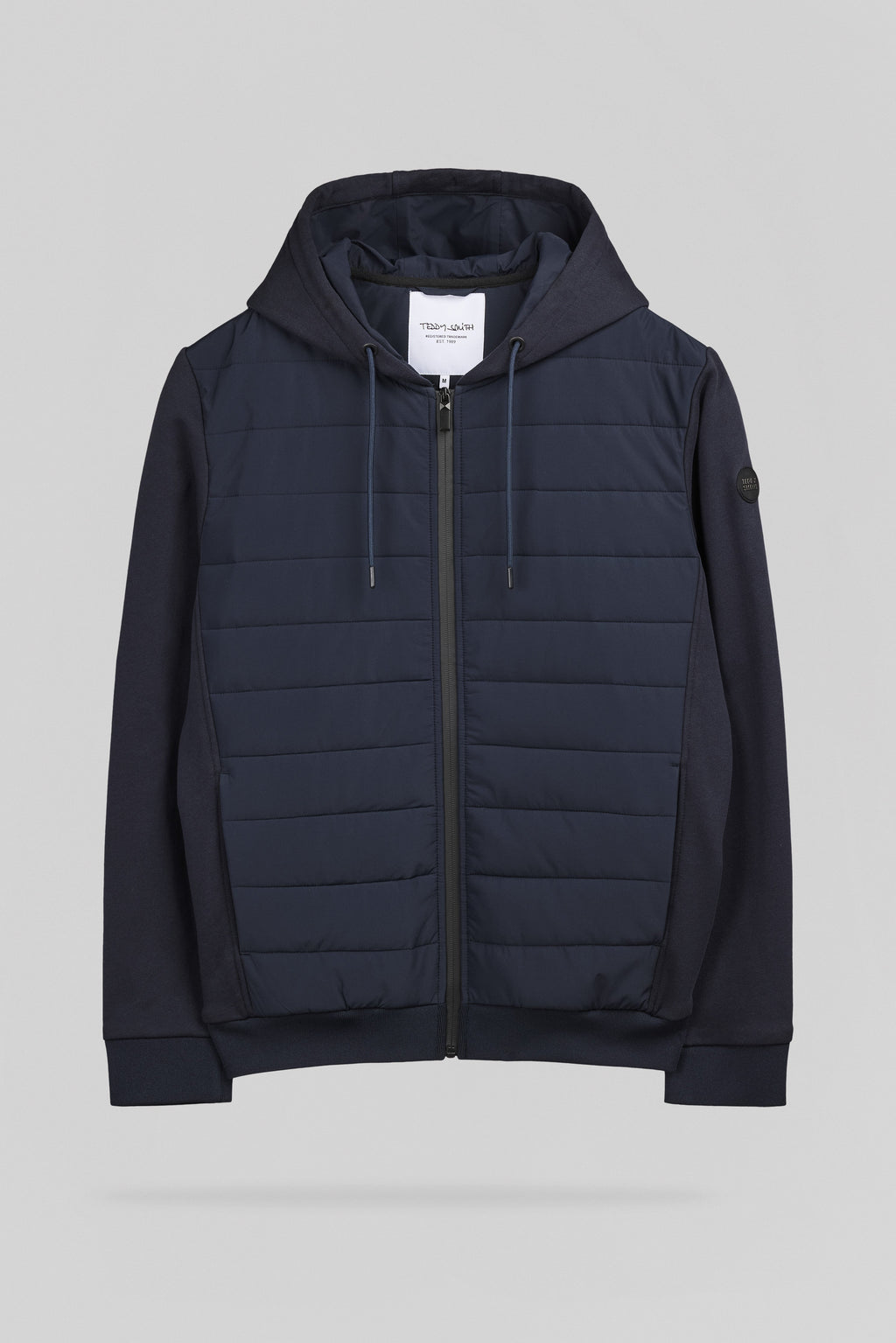 Gilet zippé à capuche G-LEON ZIP DARK NAVY - 1