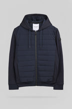 Gilet zippé à capuche G-LEON ZIP DARK NAVY - 1