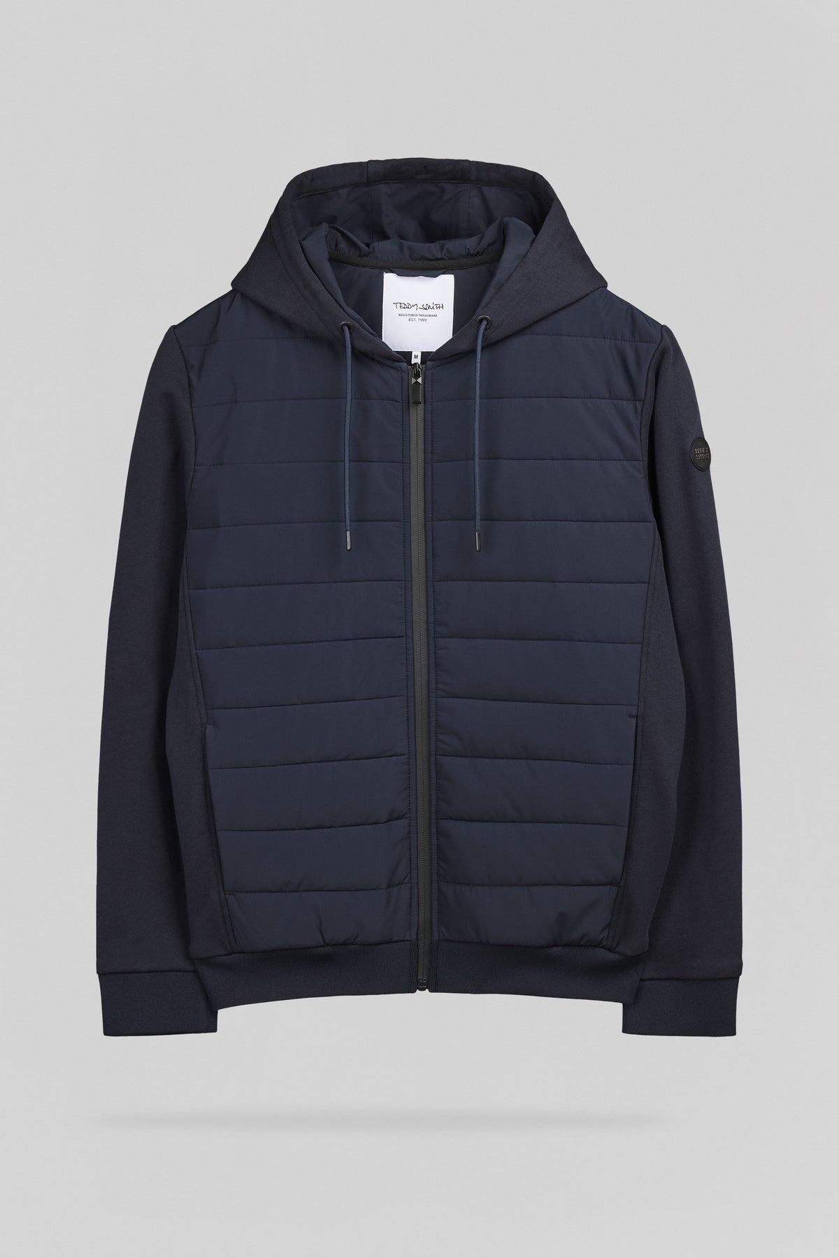 Gilet zippé à capuche G-LEON ZIP DARK NAVY - 1