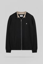 Gilet zippé G-MARTYN CHARBON - 1