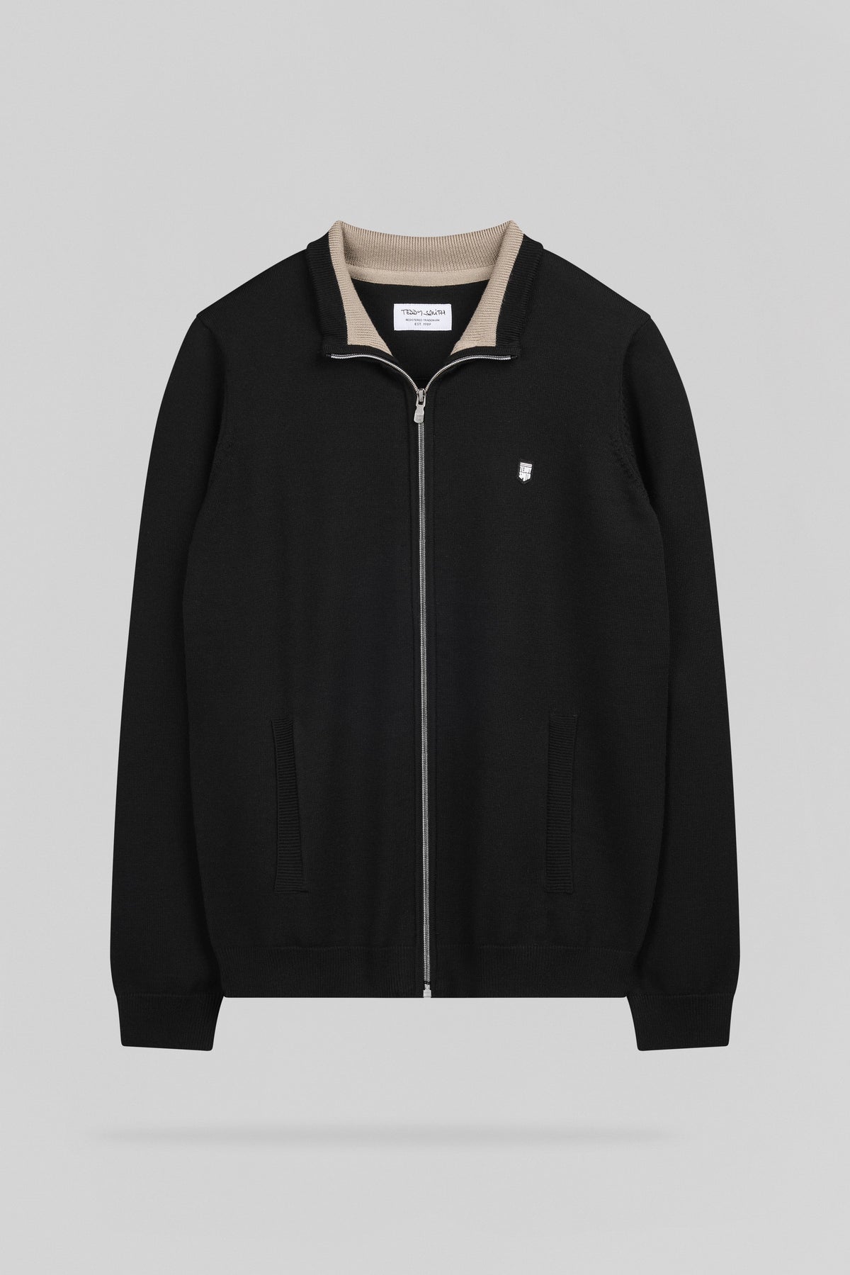 Gilet zippé G-MARTYN CHARBON - 1