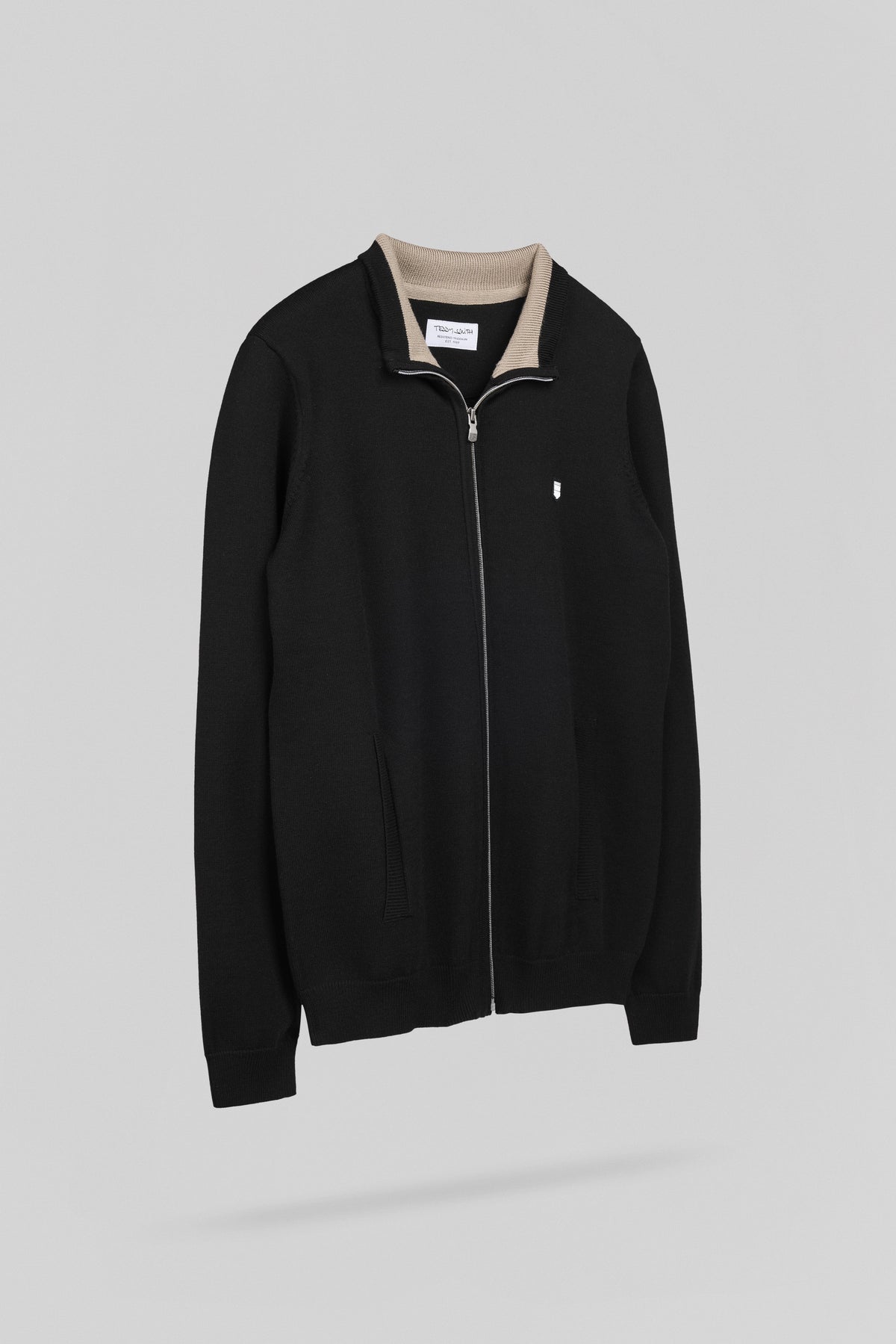 Gilet zippé G-MARTYN CHARBON - 2