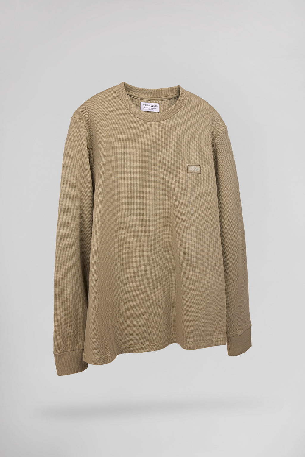 T-shirt Manches Longues T-WAFFLE ML WOLF BEIGE - 2