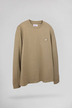 T-shirt Manches Longues T-WAFFLE ML WOLF BEIGE - 2