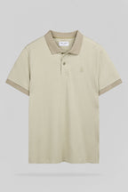 Polo jacquard P-OSEY MC BLEACH KAKI - 1
