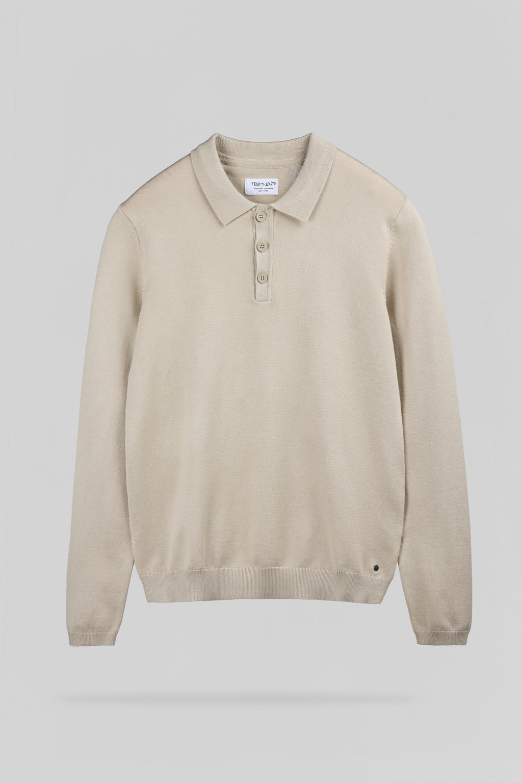 Polo manches longues P-NITTY ML BEIGE - 1
