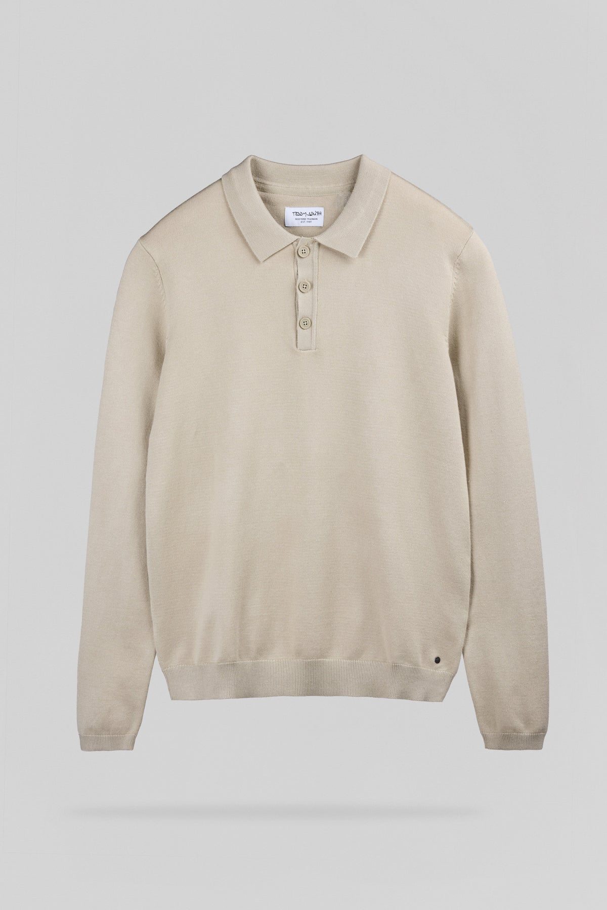 Polo manches longues P-NITTY ML BEIGE - 1