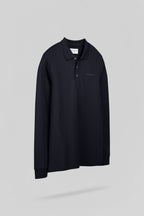 Polo jersey manche longue P-JOEL ML DARK NAVY - 2
