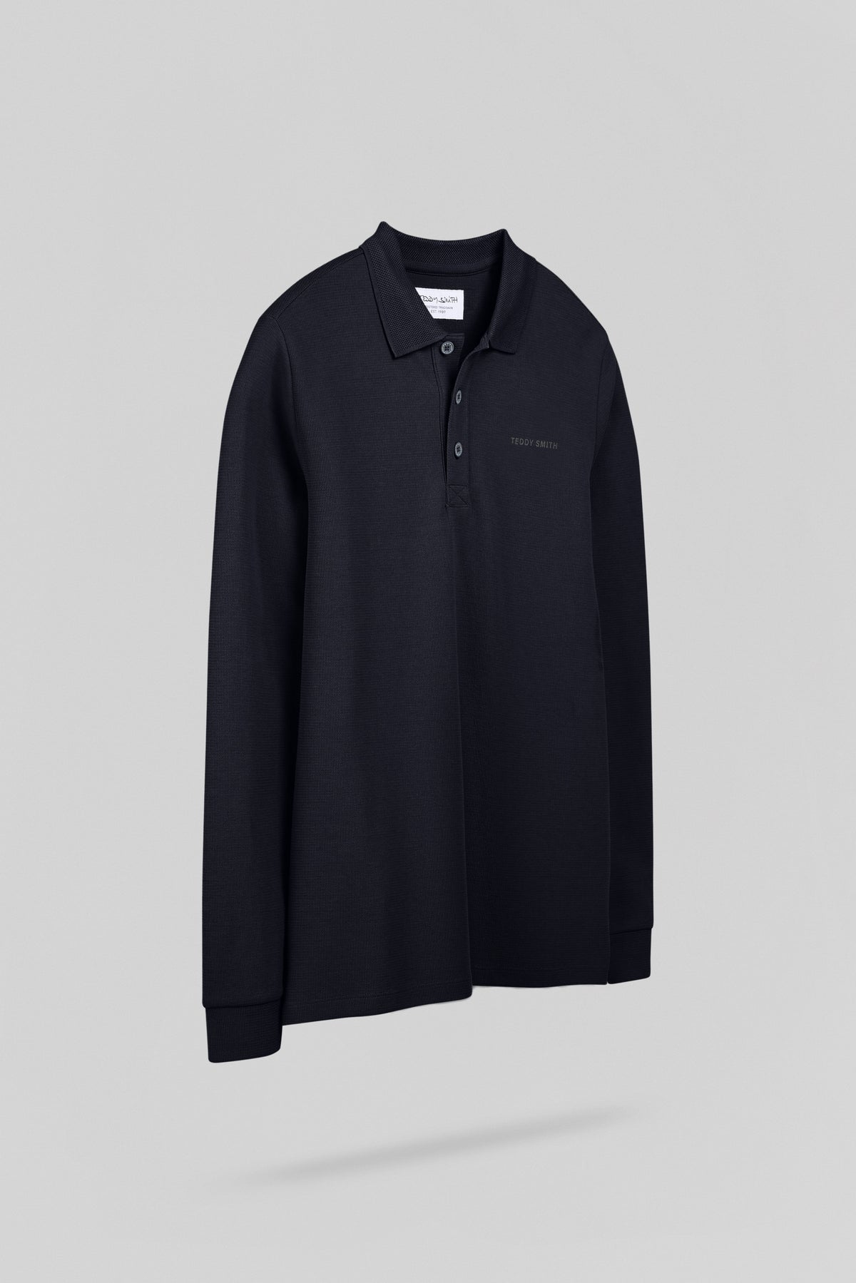 Polo jersey manche longue P-JOEL ML DARK NAVY - 2
