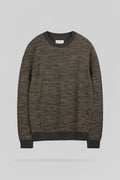 Pull col rond P-MILAN 2 DEEP KAKI - 1