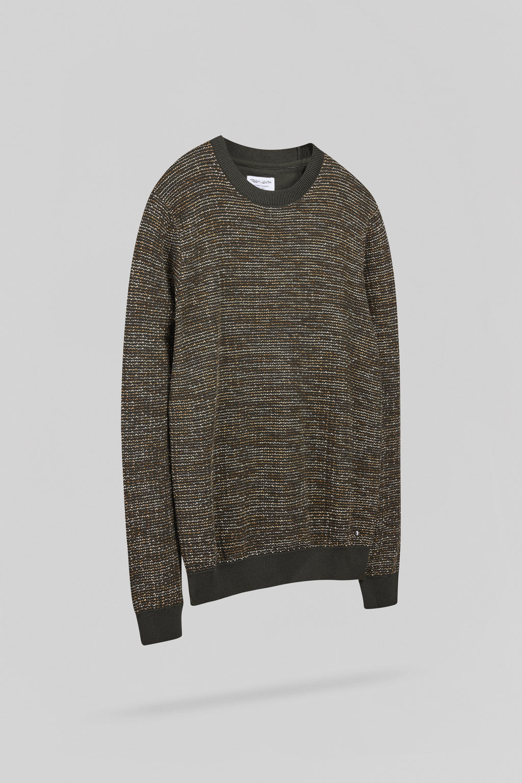 Pull col rond P-MILAN 2 DEEP KAKI - 2
