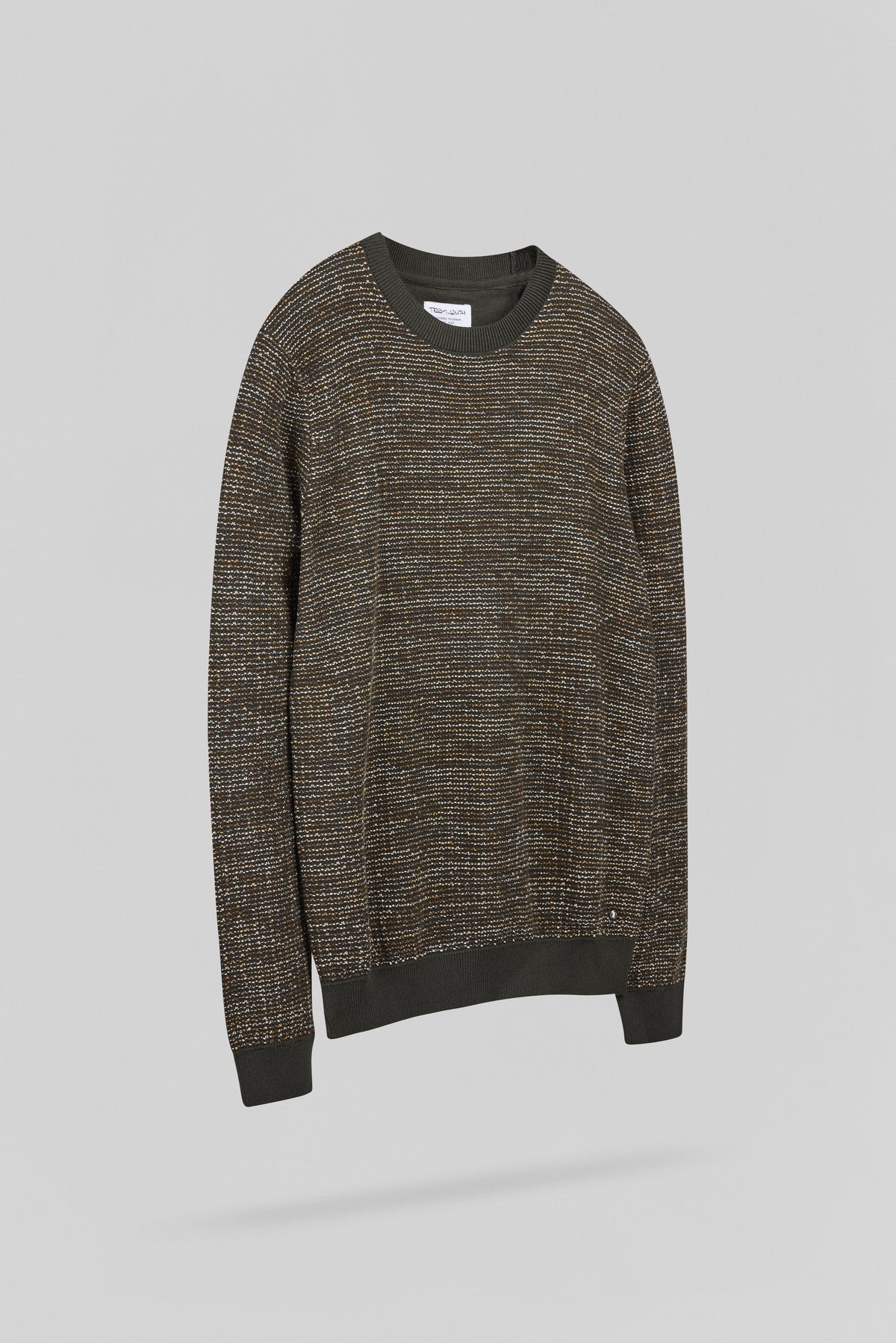 Pull col rond P-MILAN 2 DEEP KAKI - 2