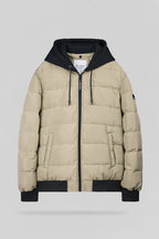 Blouson à capuche B-EAST WOLF BEIGE - 1