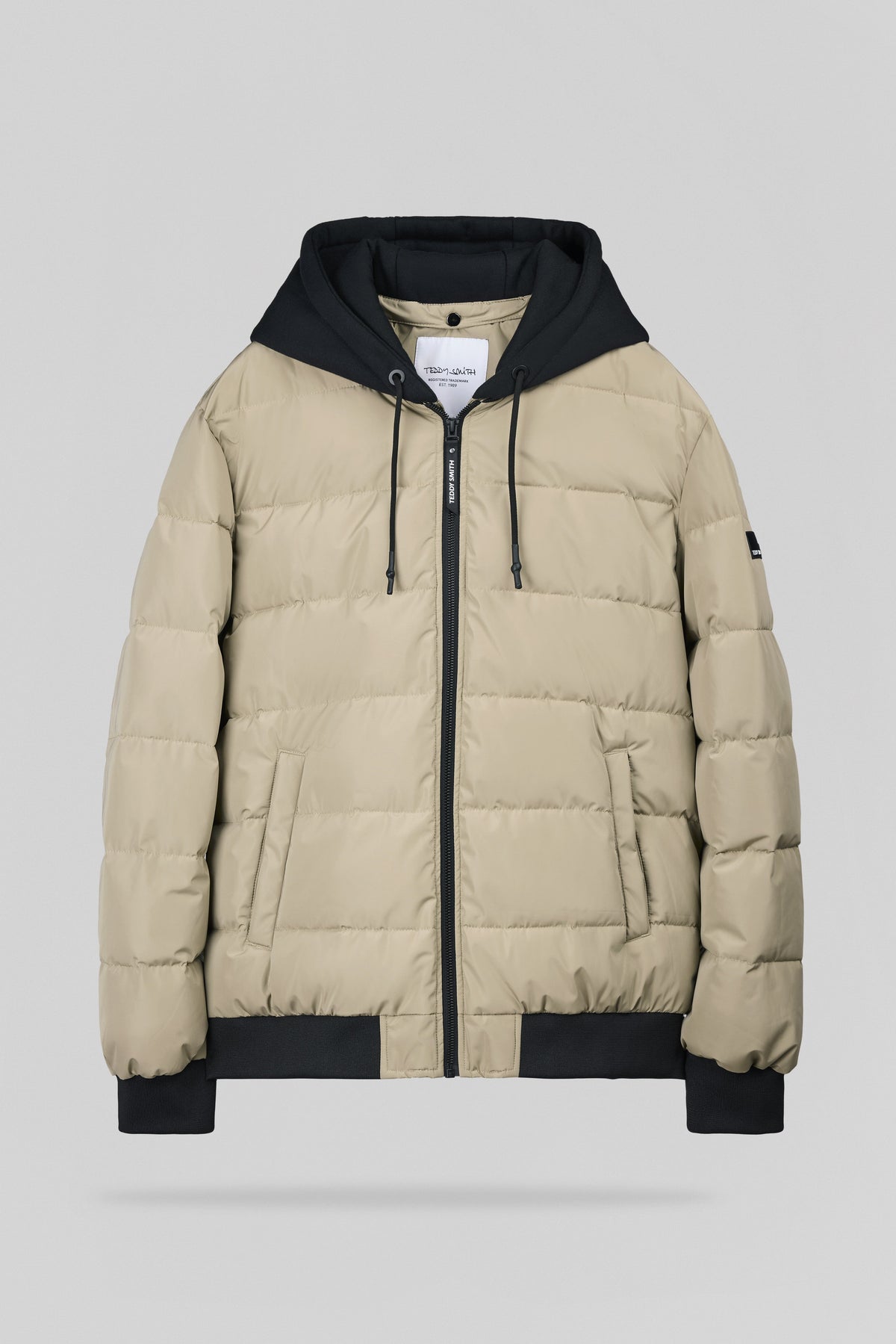 Blouson à capuche B-EAST WOLF BEIGE - 1