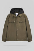 Blouson à capuche déperlant B-PETERSON DEEP KAKI - 1