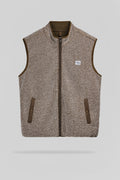 Blouson sherpa sans manche B-RODY CREAM - 1