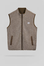 Blouson sherpa sans manche B-RODY CREAM - 1