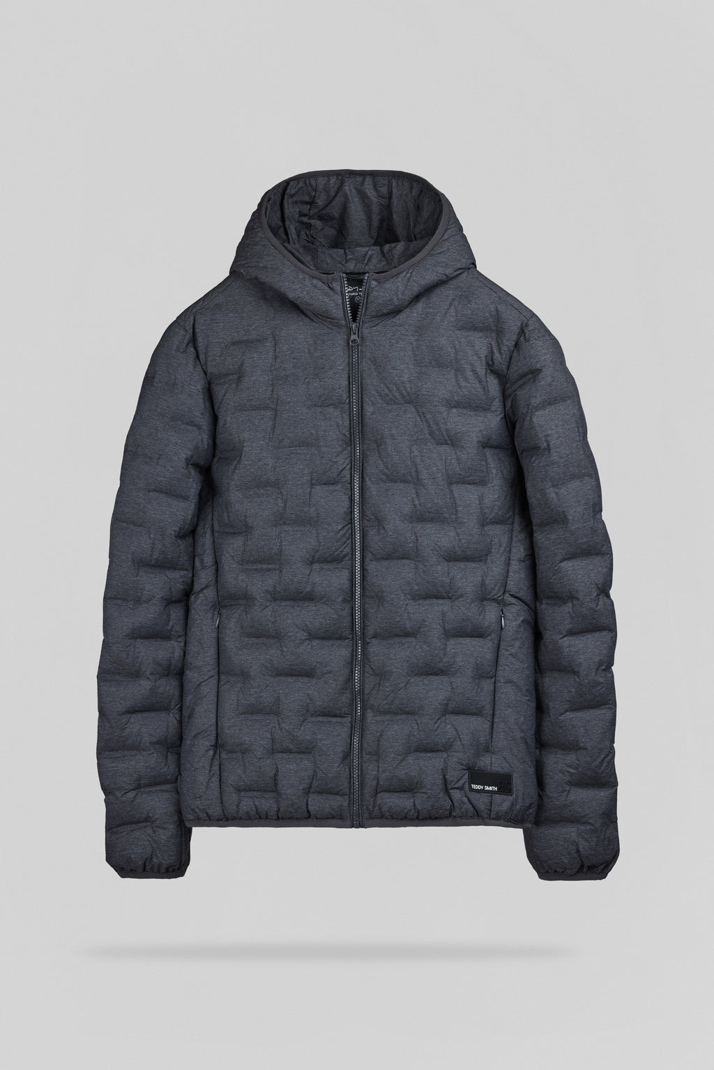 Blouson à capuche BLIGHTER 2 MELANGE BLACK - 1