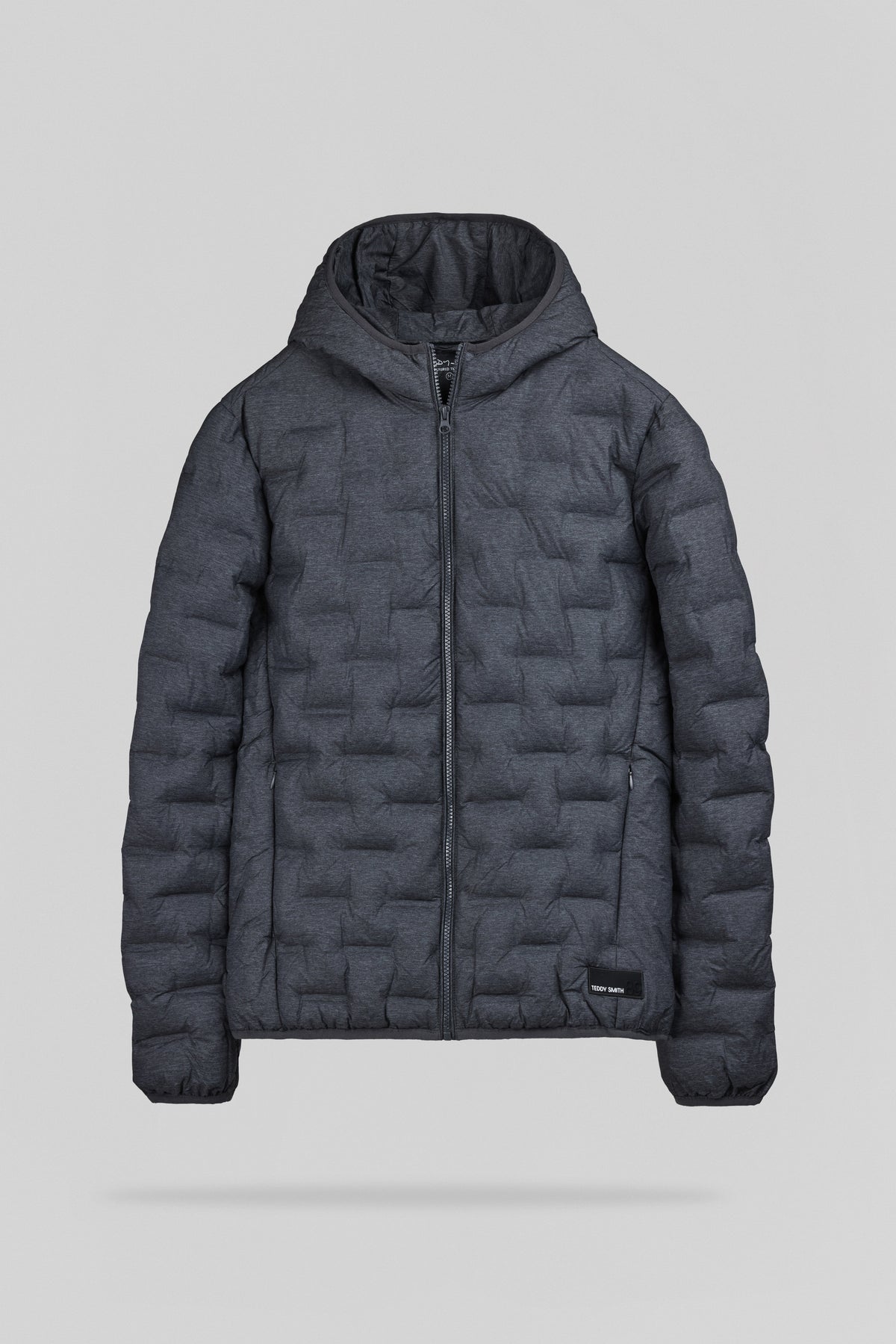 Blouson à capuche BLIGHTER 2 MELANGE BLACK - 1