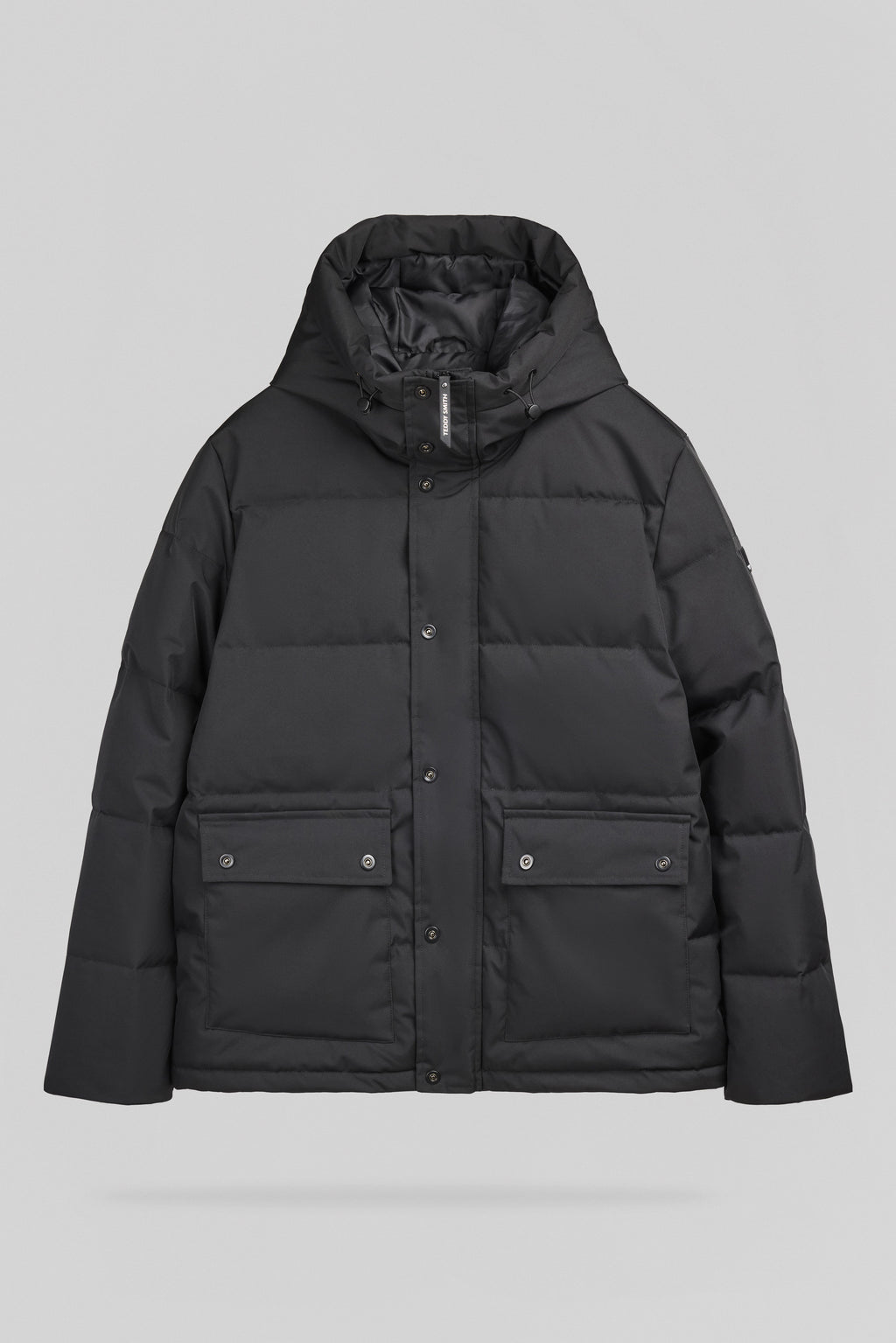 Blouson à capuche déperlant B-ZAKARIA NOIR - 1