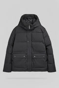 Blouson à capuche déperlant B-ZAKARIA NOIR - 1