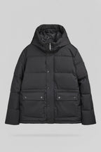 Blouson à capuche déperlant B-ZAKARIA NOIR - 1