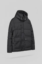 Blouson à capuche déperlant B-ZAKARIA NOIR - 2