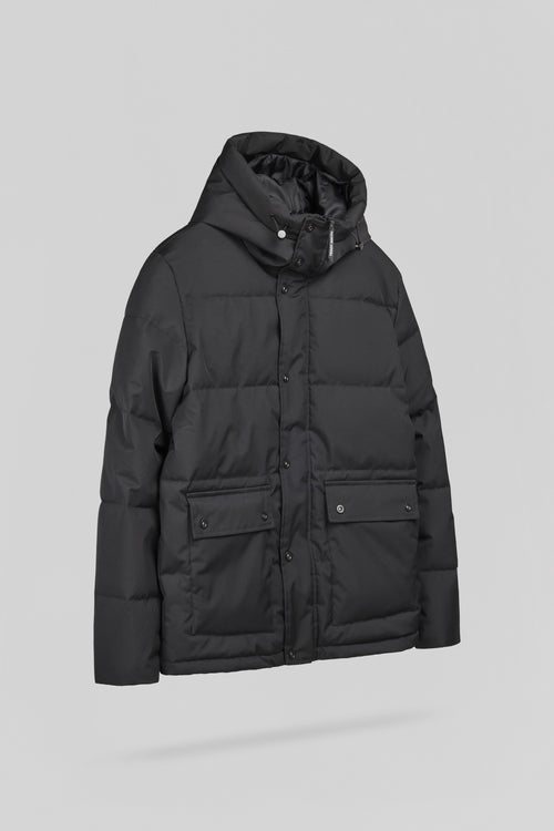 Blouson à capuche déperlant B-ZAKARIA NOIR - 2
