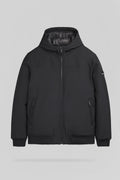 Blouson déperlant à capuche B-SAMY NOIR - 1