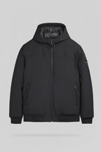 Blouson déperlant à capuche B-SAMY NOIR - 1