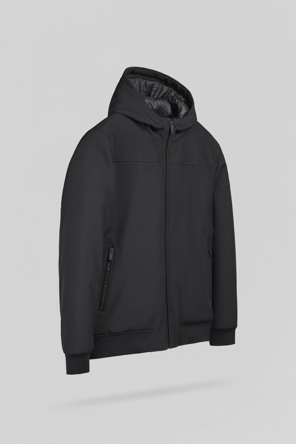 Blouson déperlant à capuche B-SAMY NOIR - 2