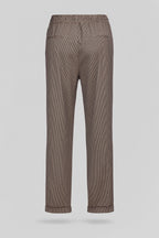 Pantalon ville motif pied de poule TEDDY CITY WOLF BEIGE - 2
