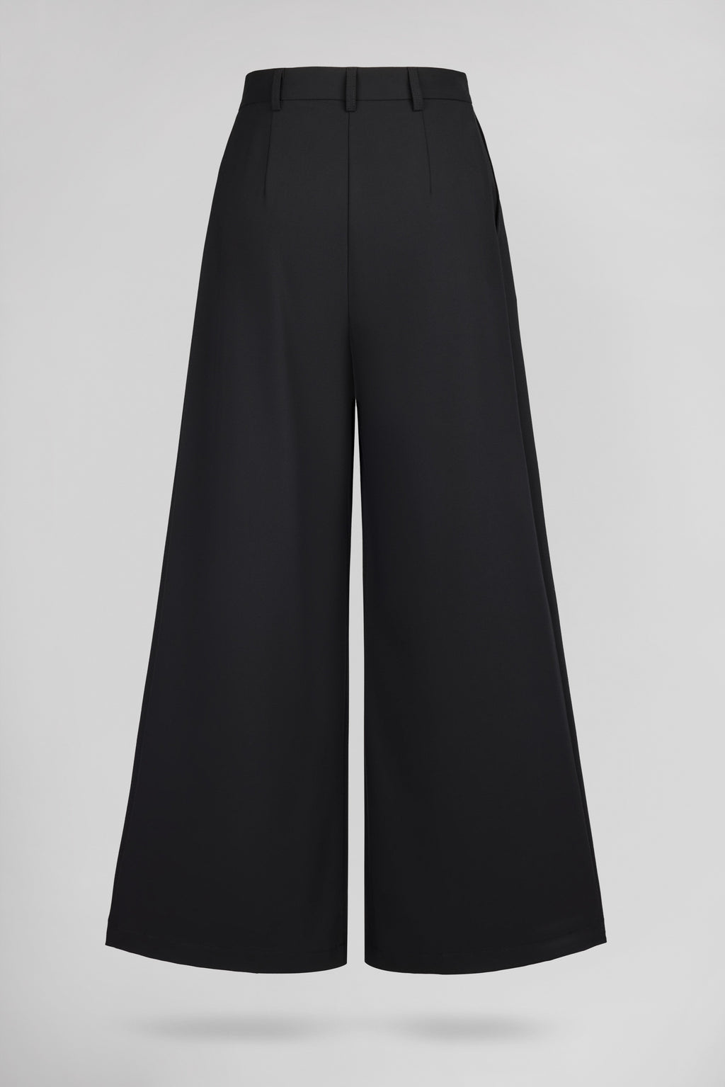 Pantalon wide leg P-MILEY NOIR - 2