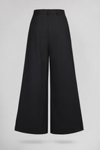 Pantalon wide leg P-MILEY NOIR - 2